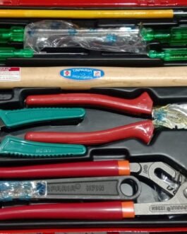 Professional Tool kit set.Hammer+screw Driver+Line taster+wire cutter+Water pump plier+Adjustable spanner Rs.2315