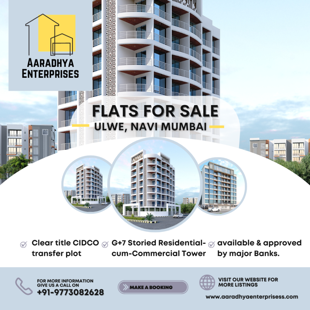 1 BHK Flats for Sale in Ulwe, 2 BHK Flats for Sale in Ulwe, Navi Mumbai. Contact Phone: +91-9773082628