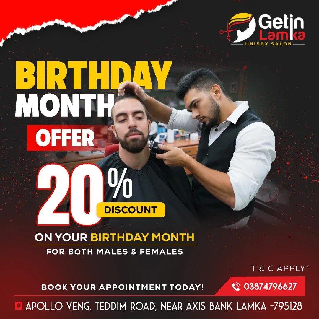 You are currently viewing BIRTHDAY MONTH OFFER